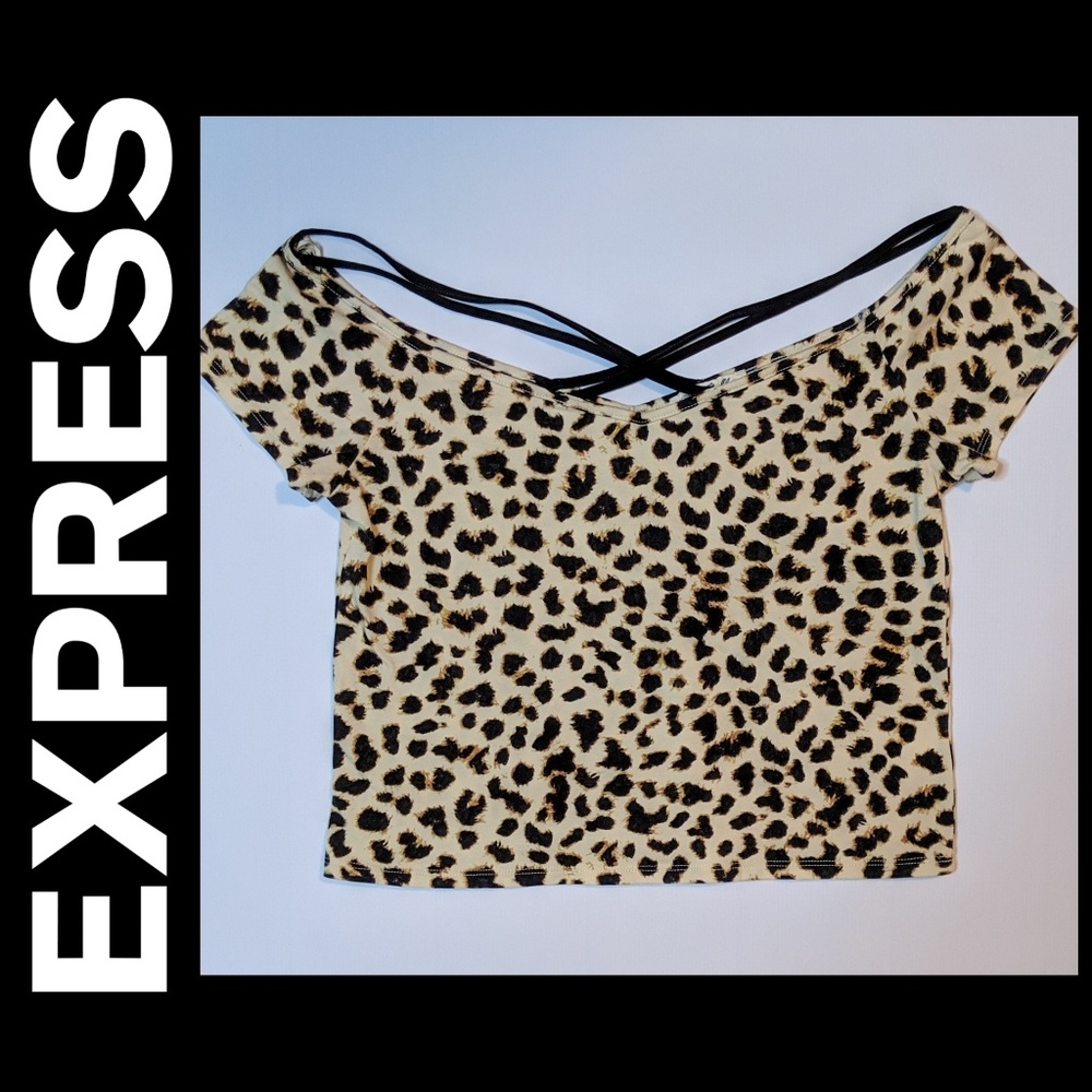 Express Leopard Tee L